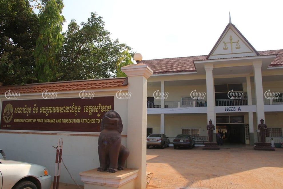 The Siem Reap Provincial Court sentenced Evrard Nicholas Sarot to five years and $11,000 on child pornography charges in 2018, but the Dutch national paid the families only $8,000 last week. Panha Chhorpoan
