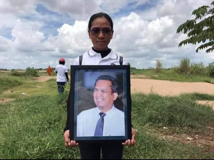 Jailed Khmer Thavrak activist Eng Malai, above, alleged that she was beaten by other Prey Sar prisoners in early December for conducting a hunger strike.