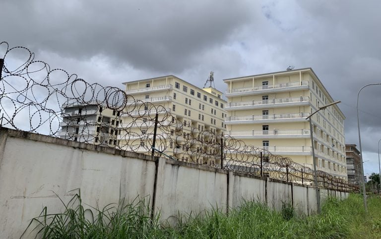 Buildings in which trafficked workers were detained for online scan operations in Sihanoukville. Supplied by Central