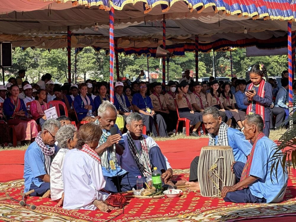 Indigenous people celebrate International Day of the World’s Indigenous Peoples in Battambang province on August 9, 2024. (UNDP Cambodia’s Facebook)