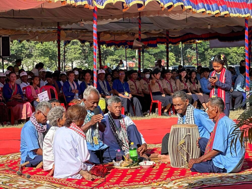 Indigenous people celebrate International Day of the World’s Indigenous Peoples in Battambang province on August 9, 2024. (UNDP Cambodia’s Facebook)