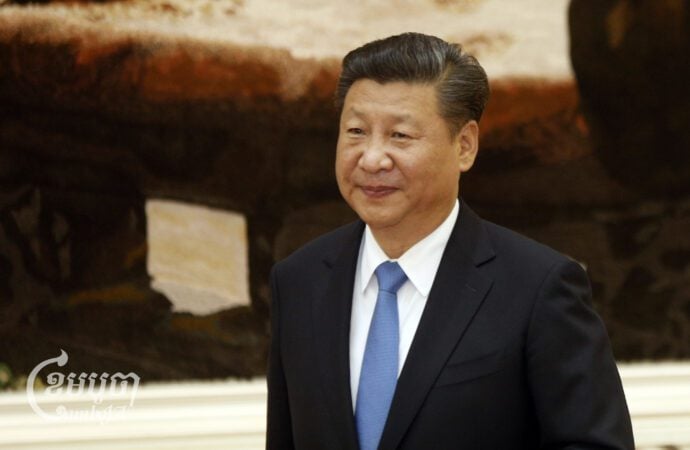 Chinese president Xi Jinping visits Cambodia on Oct. 13, 2016. (CamboJA/ Pring Samrang)