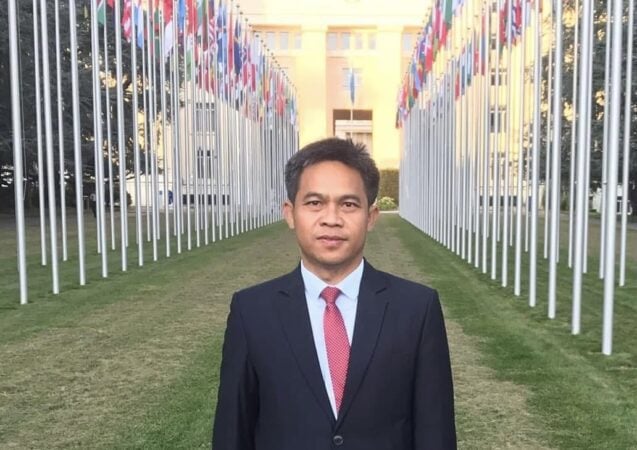 Sam Serey, a photo posted on his Facebook, December 17, 2022.