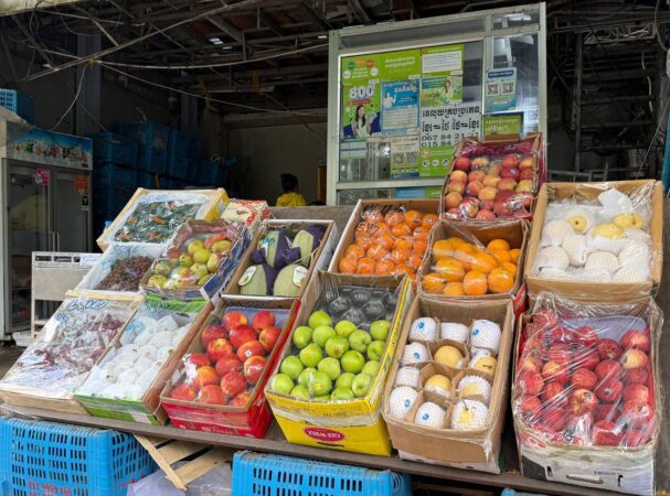 Fruits for sale at a stall in Phnom Penh, June 20, 2025. (CamboJA/Seoung Nimol)