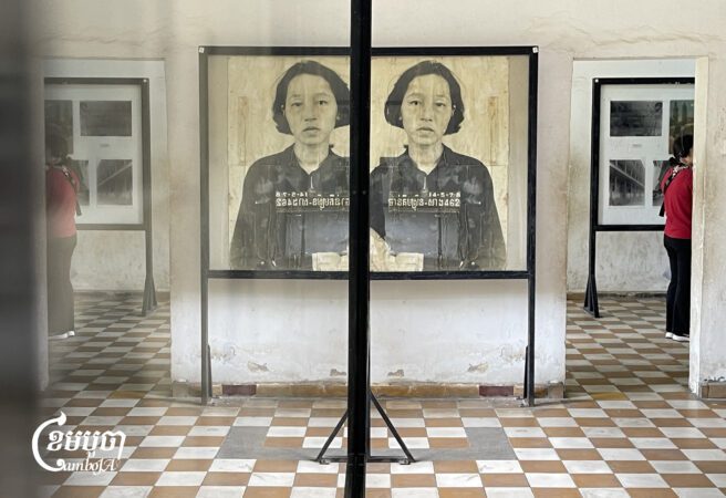 Tourists visit the Tuol Sleng Genocide Museum (S-21) in Phnom Penh, July 3, 2022. Tuol Sleng, Choeung Ek Genocidal Center and the former M-13 prison were added to UNESCO’s World Heritage List in July 2025 as “Cambodian Memorial Sites: From Centers of Repression to Places of Peace and Reflection.”